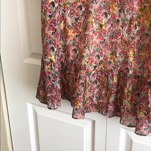 NWT Sezane Andrew dress in Cashmere print - Picture 7 of 10